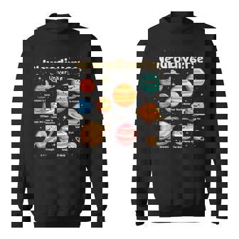 Education Autism Awareness Neurodiverse Universe Special Sweatshirt - Monsterry
