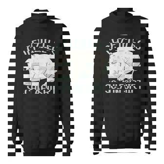 Eisbär Offizielles Schlaf Lustiges Eisbär Pyjama Sweatshirt - Geschenkecke