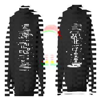 What The Elf Group Matching Family Christmas Xmas Pajama Sweatshirt - Monsterry