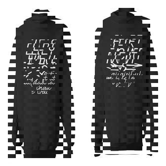 Elle Est Enceinte Grossesse Papa Bientot Papa Futur Papa Sweater e - Cadeauxyz