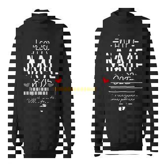 Encore Mamie 2025 Annonce Grossesse Grand Parents 2Ème Fois Sweater e - Cadeauxyz