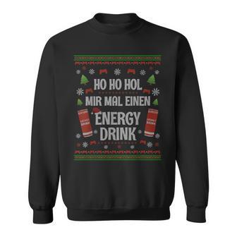 Energy Drink Ugly Sweaterideo Game Gaming Gamer Sweatshirt - Geschenkecke