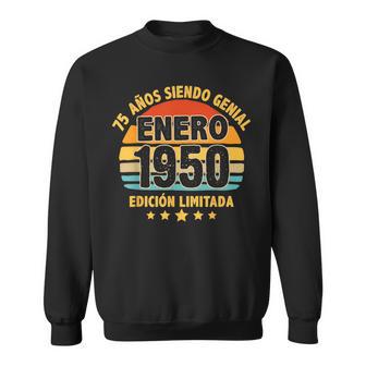 Enero 1950 75 Años Hombre Cumpleaños Regalo Enero 1950 Camisa de entrenamiento - Regaloses