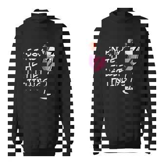 Enjoy The Lillet Things Fan Summer Cocktail Drink Wildberry Sweatshirt - Geschenkecke