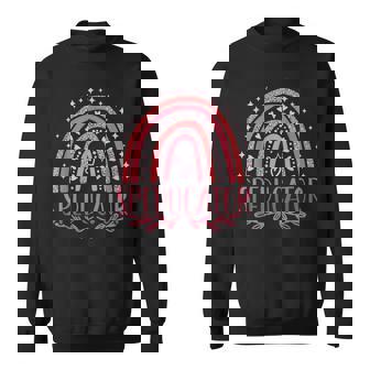 Enseignant Speducator Arc-En-Ciel Sweater e - Cadeauxyz