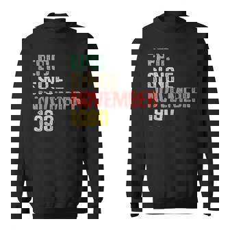 Epic Since November 1990 29 Years Old 29th Birthday Sweatshirt - Monsterry
