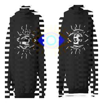 Evil Eye Protection Tank Top Sweatshirt - Monsterry