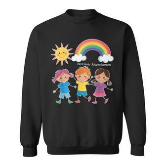 Excessive Alcohol Consumption X Children's Drawing Sweatshirt - Geschenkecke