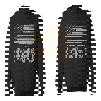 Fafo Flag Sweatshirt - Thegiftio