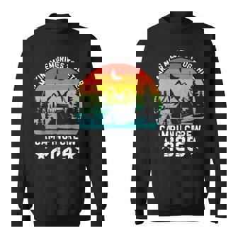Family Camping Crew 2025 Outdoor Camper Group Matching Sweatshirt | Seseable CA