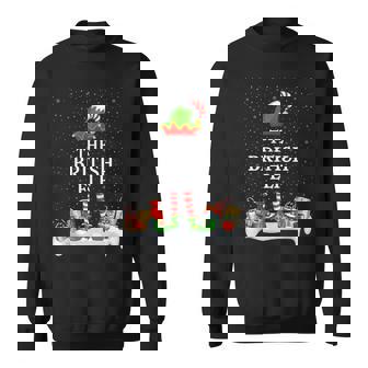 Family Matching Group Christmas The British Elf Tank Top Sweatshirt - Monsterry