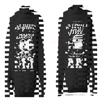 My Favorite Players Call Me Mimi Baseball Soccer Mimi Sweatshirt | Seseable UK