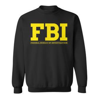 Fbi Federal Office For Investigation Officers 2-Sided Sweatshirt - Geschenkecke