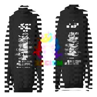 Fck Racsim Anti-Racism Unicorn Sweatshirt - Geschenkecke
