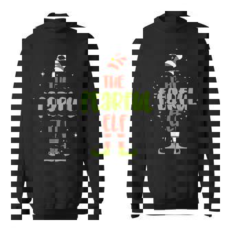 The Fearful Elf Matching Family Group Christmas Party Sweatshirt - Monsterry