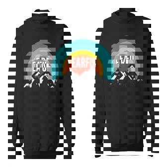 Fearful Vintage Retro Sunset Sweatshirt - Monsterry