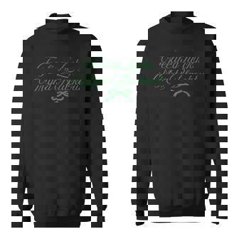 Feeling Lucky Might Blackout St Patrick's Day Sweatshirt - Monsterry