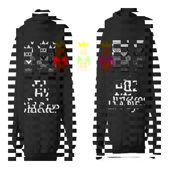 Feliz Dia De Reyes Magos Three Wise Kings T-Shirt Sweatshirt - Monsterry