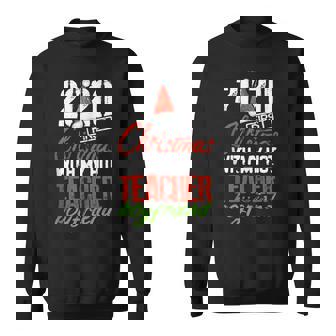 Fiancee First Christmas With My Hot Teacher Boyfriend Tank Top Sweatshirt - Monsterry