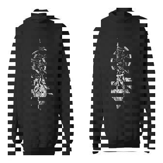 Fier Indien Corbeau Amérindienne Cadeau Attrape-Rêves Sweater e - Cadeauxyz
