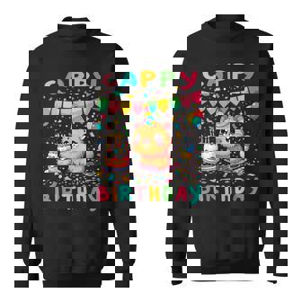 Fiesta De Cumpleaños De Cappy Birthday Para Amantes De Los Capibara Para Niñas Y Niños Camisa de entrenamiento - Regaloses