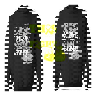 This Is My Fight Shirt Lymphoma Fighter Support Strong Sweatshirt - Monsterry