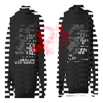His Fight Is My Fight Stroke Awareness Sweatshirt - Monsterry