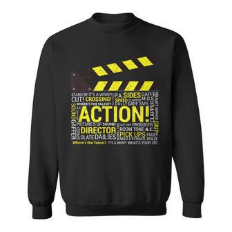 Filmmaker Director Cameraman Film Crew Sweatshirt - Geschenkecke