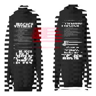 Fireworks Director Pyro Crew Pyrotechnic Pyrotechnician Sweatshirt - Monsterry