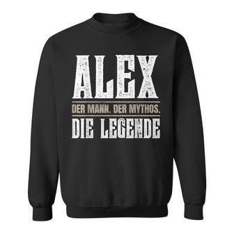 First Name Alex Name Alex Sweatshirt - Geschenkecke