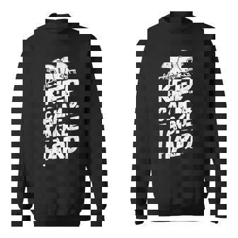 Football Watch Party Viewing Saying Calm Sweatshirt - Monsterry