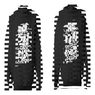 Football Watch Party Viewing Saying Pain Sweatshirt - Monsterry