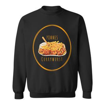 French Currywurst Barrier Mayo Ketchup Sweatshirt - Geschenkecke