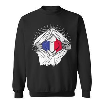 French Flag Home France Sweatshirt - Geschenkecke