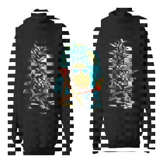 Fresco Piña Piña Colada Playa Diversión Sin Mangas Camisa de entrenamiento - Regaloses