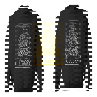 Freya Goddessiking Freyja Retro Norse Mythology Tarot Card Sweater e - Cadeauxyz