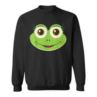 Frog Face Costume For Carnival And Fancy Dress Sweatshirt - Geschenkecke