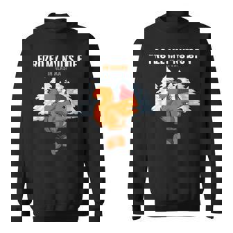 Froze My Nuts Off In Alaska Squirrel Alaskan Tourist Sweatshirt - Monsterry