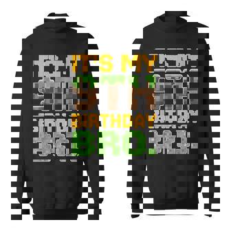 Birthday Boy It's My 9Th Birthday Video Game Pixel Sweatshirt | Seseable UK