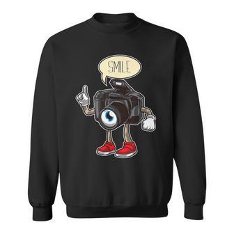 Camera With Cartoon For Children Photography Sweatshirt - Geschenkecke