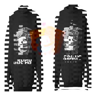 Camping Smores Group Hug Cute S'mores Sweatshirt - Monsterry