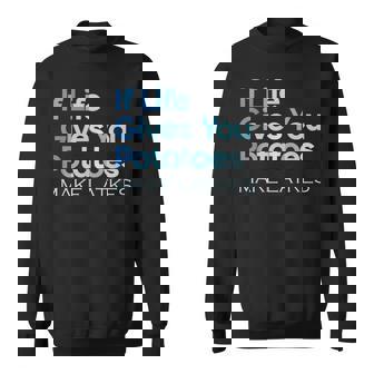 Chanukah Jewish If Life Gives You Potatoes Make Latkes Sweatshirt | Mazezy