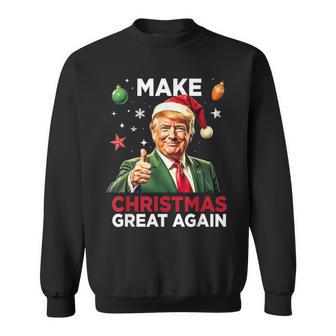 Christmas Pyjamas Make Christmas Great Again Sweatshirt - Geschenkecke