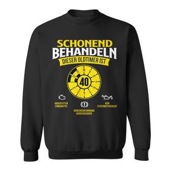 Dieser Oldtimer Ist 40 Jahre Birthday Sweatshirt - Geschenkecke