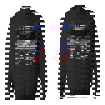 F47 Fighter Jet Trump F-47 Jet Fighter Aircraft Sweatshirt | Mazezy