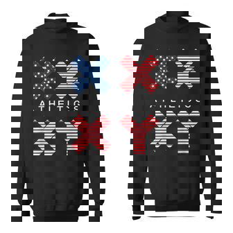 Gender Genetic American Flag Xx Xy Athletics Sweatshirt | Mazezy