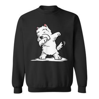 Gentle Westie Dog Dab Dance Sweatshirt - Geschenkecke