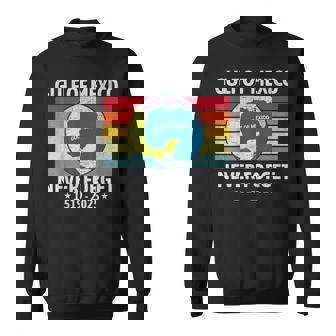Gulf Of Usa America Gulf Of Mexico Never Forget Trump Sweatshirt | Mazezy
