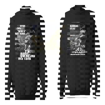 Meme What The Sigma Meme Saying Quote Hows The Sigma Sweatshirt | Mazezy