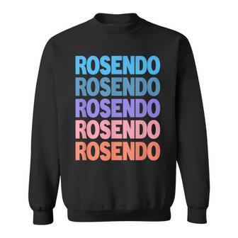 Modern Repeated Text Rosendo Camisa de entrenamiento - Regaloses